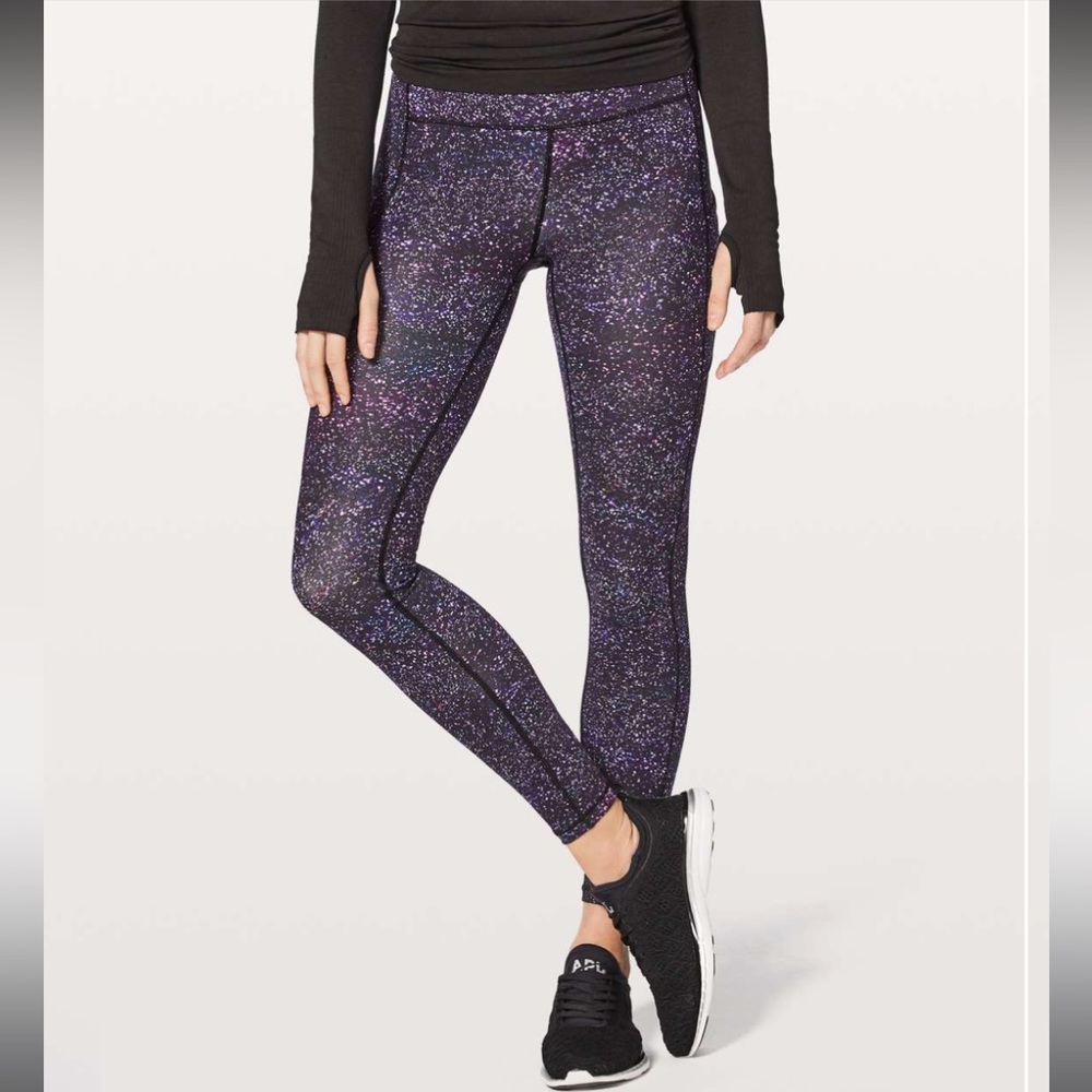 Lululemon Speed up tight size 4 Crystalline Multi